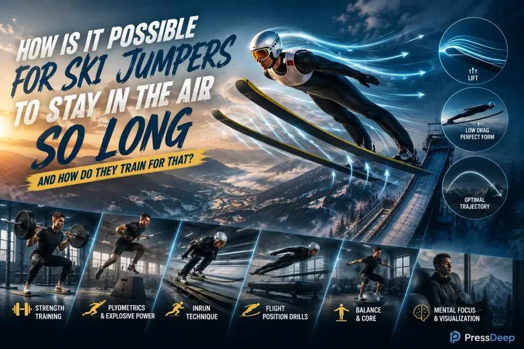 How Is It Possible for Ski Jumpers to Stay in the Air So Long and How Do They Train for That?