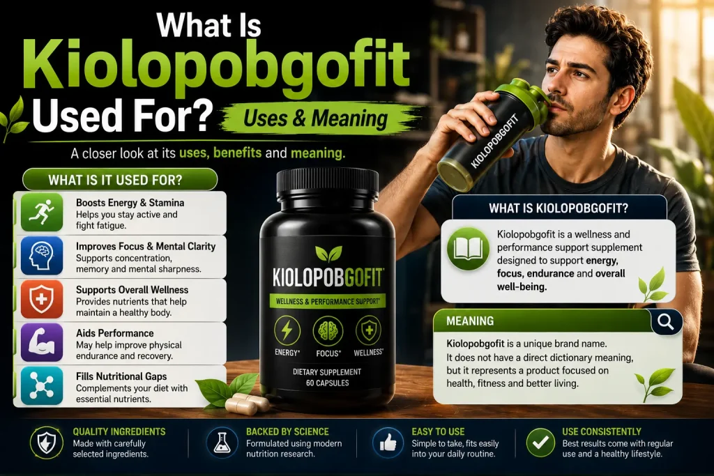 What Is Kiolopobgofit Used For? Uses & Meaning